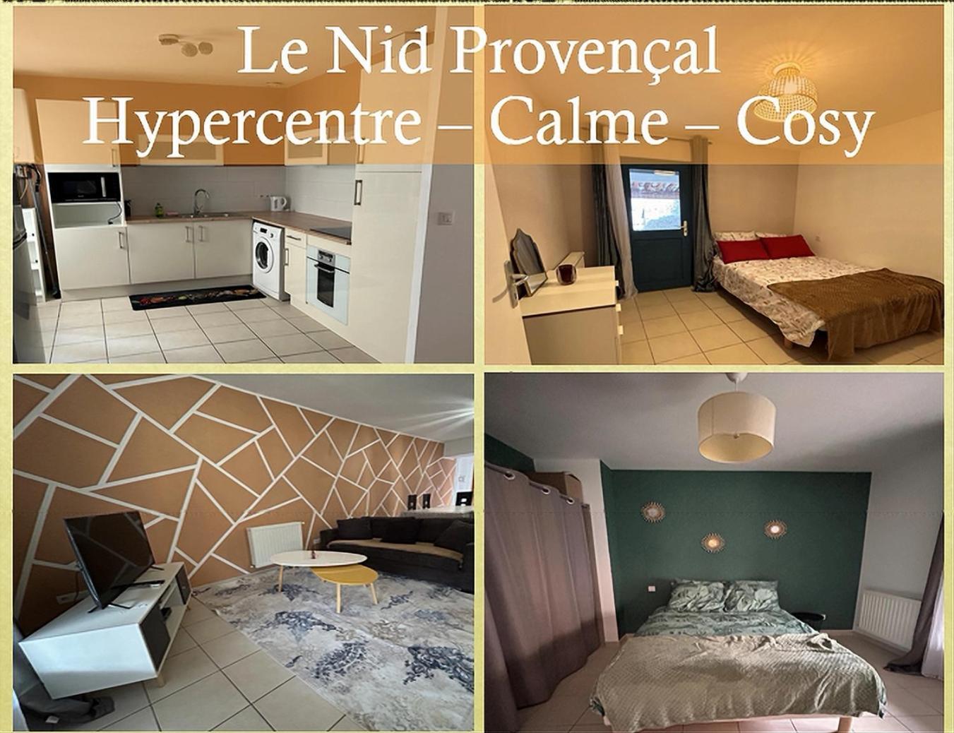 Charmant Appartement 2 Ch Nyons-Centre Ville Dış mekan fotoğraf